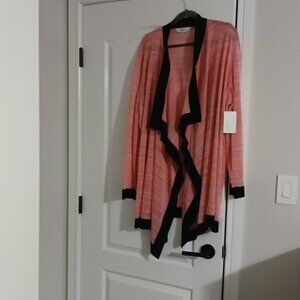 Pink cardigan